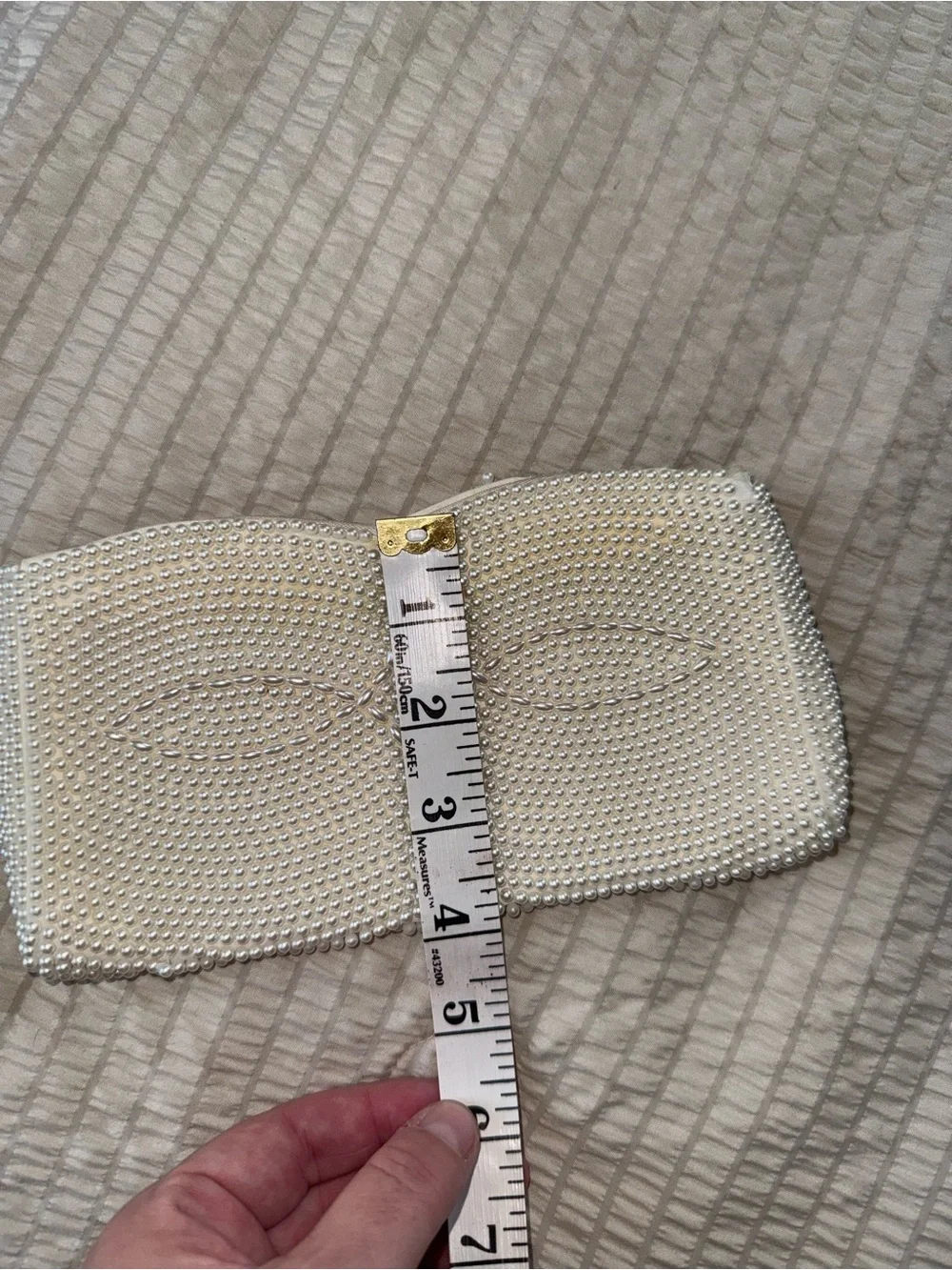 Vintage Pearl Beaded Clutch Bags by Susan